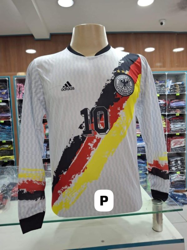 camisa de time manga longa da Alemanha no atacado