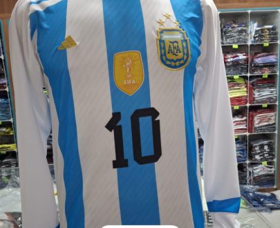 camisa de time manga longa da argentina no atacado