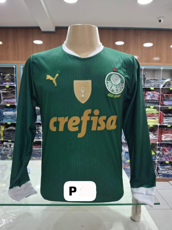 camisa de time manga longa do Palmeiras no atacado