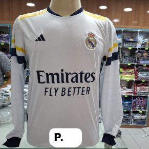 camisa de time manga longa do Real Madrid no atacado - Camisas De Time Manga Longa No Atacado