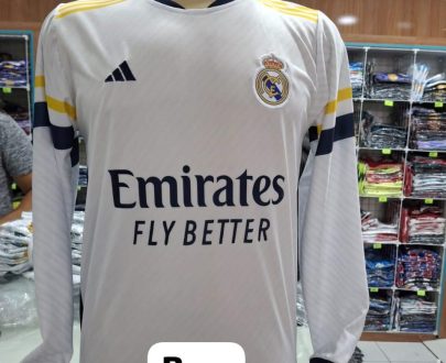 camisa de time manga longa do Real Madrid no atacado - Camisas De Time Manga Longa No Atacado