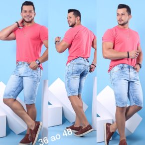 Kit c/5 Bermudas Jeans no Brás