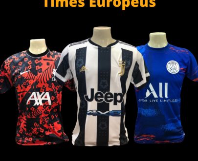 Promoção – Kit c/10 camisas de times para revender