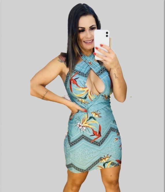 Vestido Cruzado Atacado Kit C/10