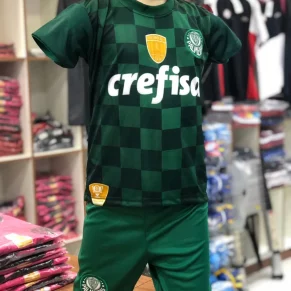 Kit C/10 Conjuntos Infantil Times Atacado Nacionais e Internacionais