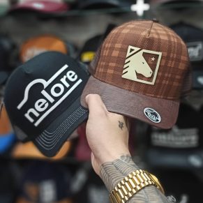 Kit C/6 bonés no bras Atacado Revenda Dropshpping