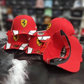 Kit C/6 bonés Ferrari no atacado Revenda Dropshpping