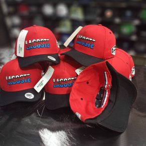 Kit C/06 bonés Lacoste fitao no atacado revenda Dropshpping