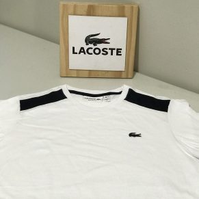 Kit Com 05 Camisas Lacoste Atacado Básica Modelos Peruana Importada 100% Algodão Pima