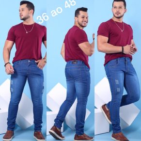 Kit c/6 Calça Jeans Masculina no Atacado