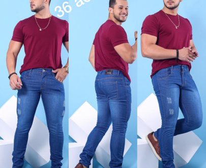 Kit c/6 Calça Jeans Masculina no Atacado