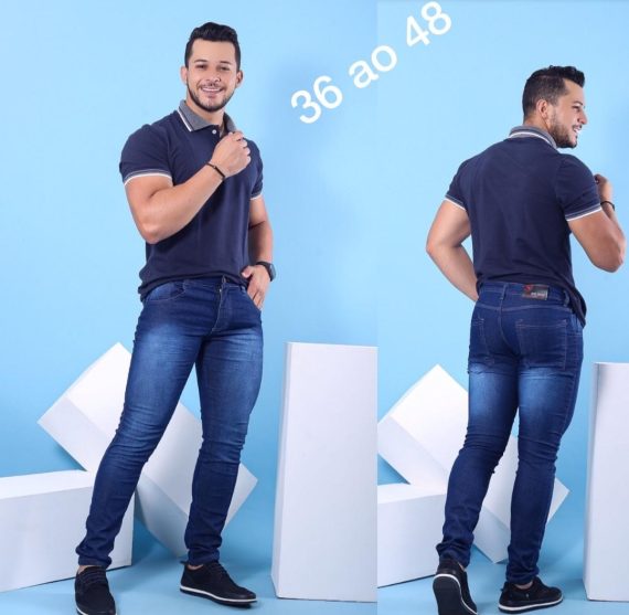 Kit c/6 Calça Jeans Masculina no Atacado