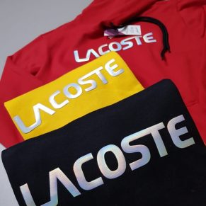 kit com C/05 Blusas Moletom Lacoste Atacado Masculina 3 cabos