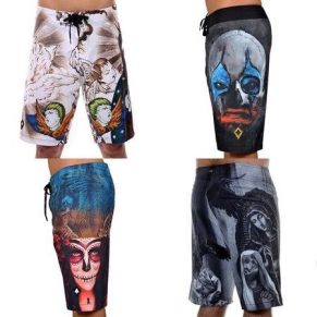 Kit com 05 Bermudas Elastano Atacado Impermeável 3 D